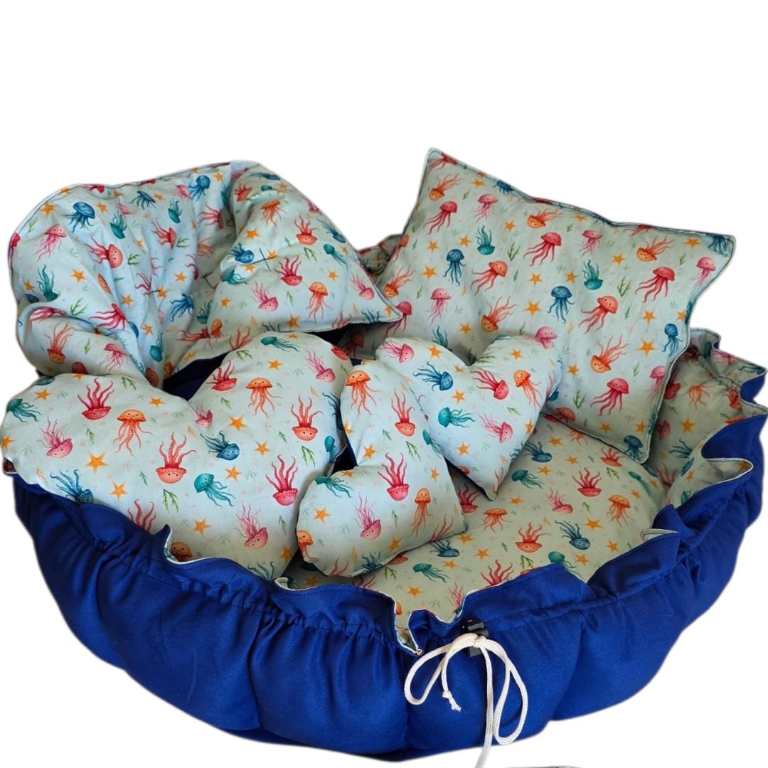 enxoval Pet cama edredom coberta travesseiro almofada