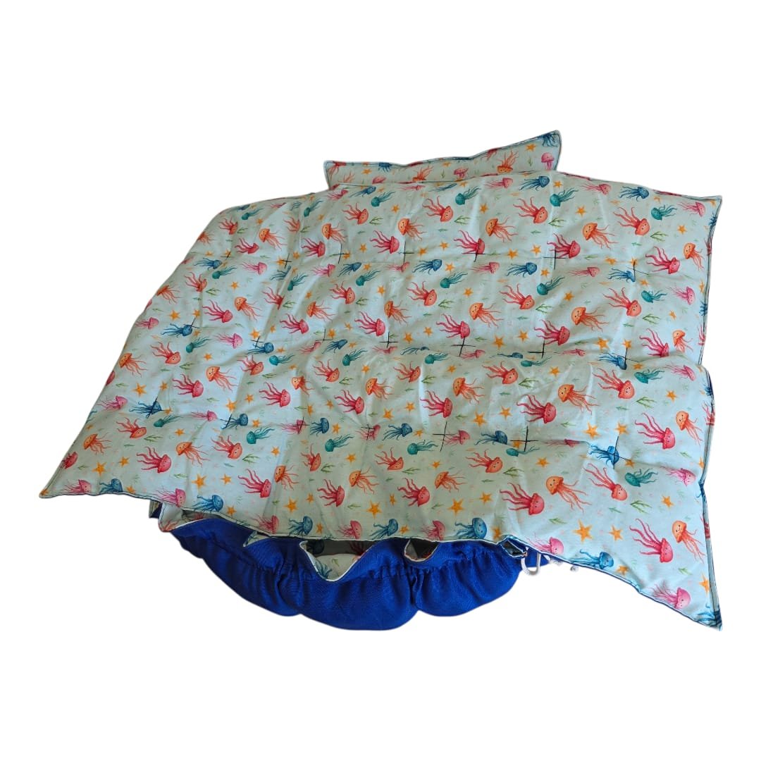 Enxoval Pet G - Fundo do Mar - Azul - Imagem 9