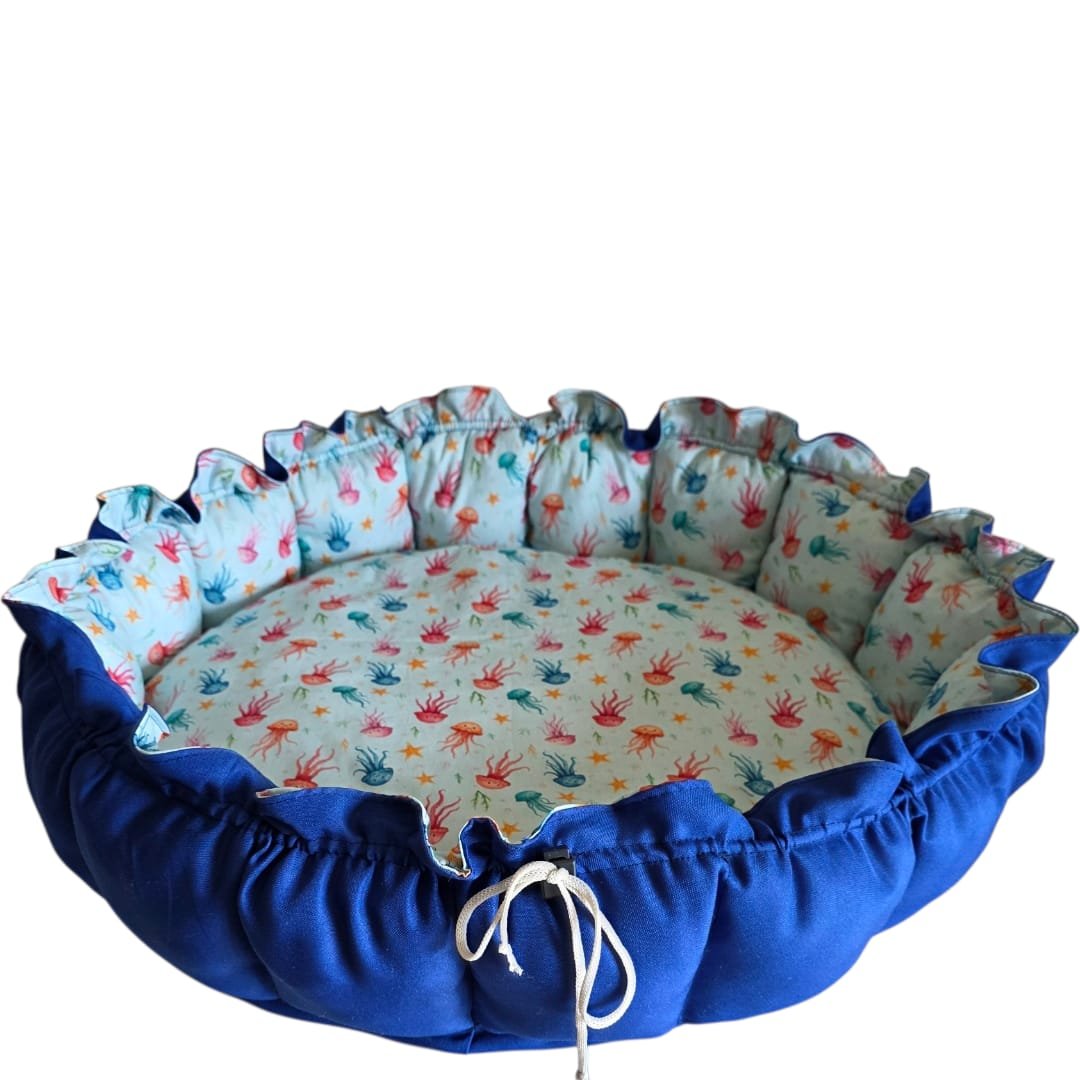 Enxoval Pet G - Fundo do Mar - Azul - Imagem 7