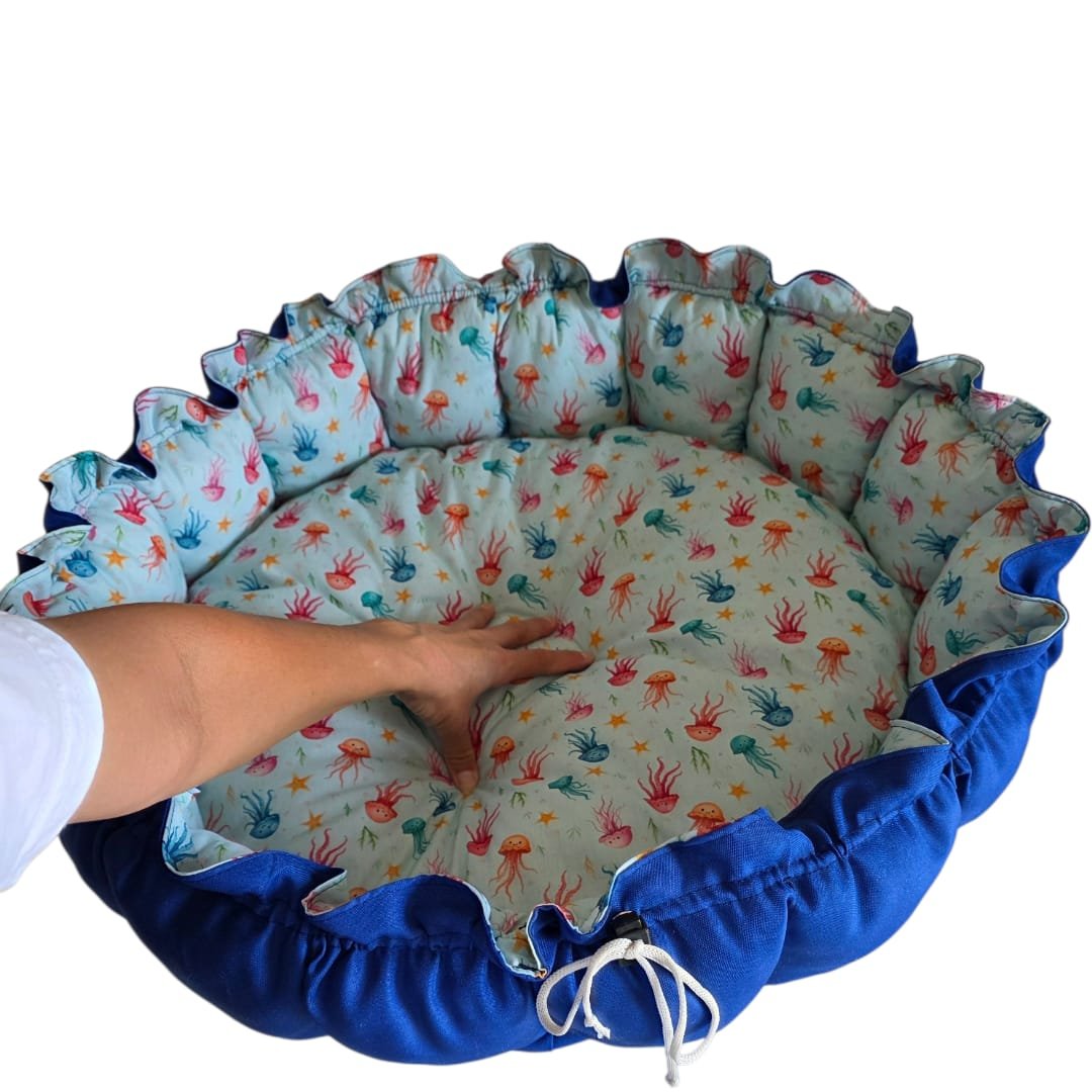 Enxoval Pet G - Fundo do Mar - Azul - Imagem 6