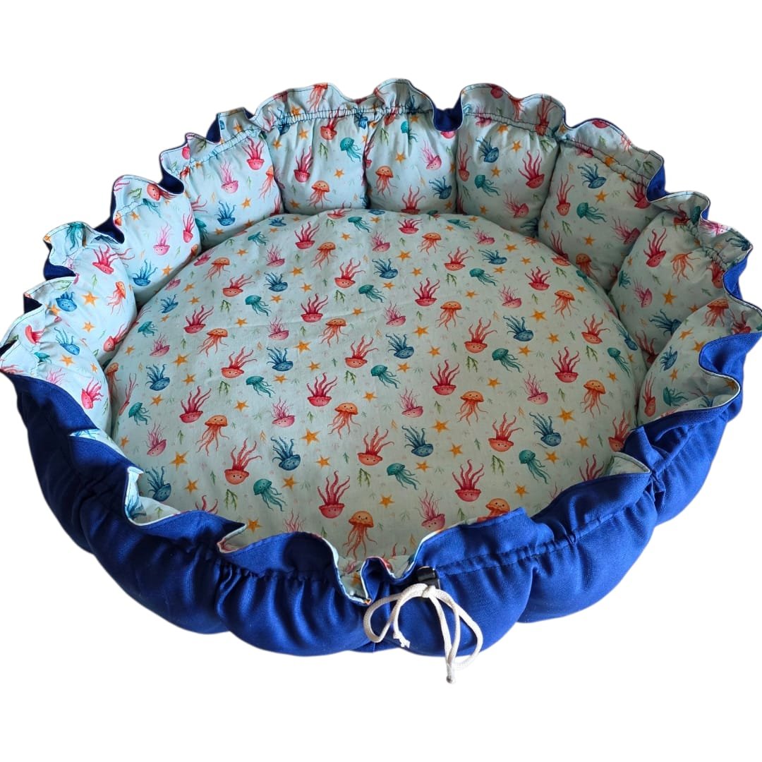 Enxoval Pet G - Fundo do Mar - Azul - Imagem 4
