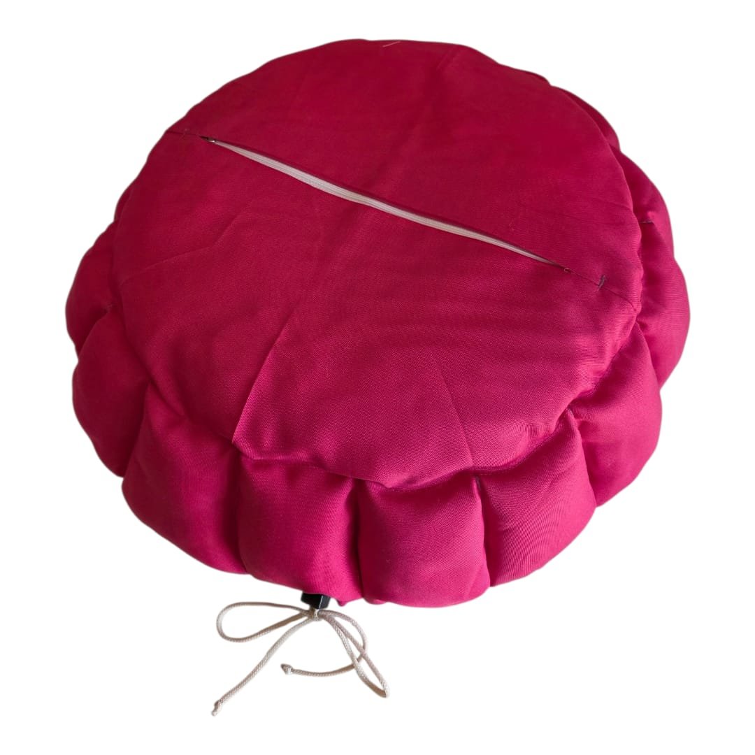Cama Redonda Gomos PP - Face Dog - Pink - com zíper - Imagem 4